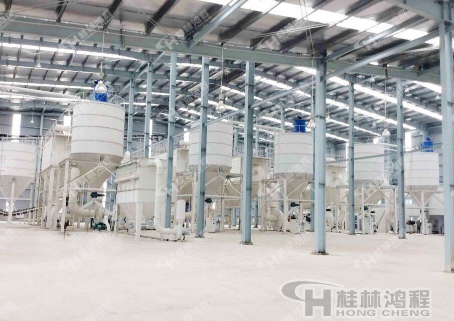 桂林鸿程新型环保磨粉机-碳酸钙超细磨粉机-HCH超细环辊磨粉机