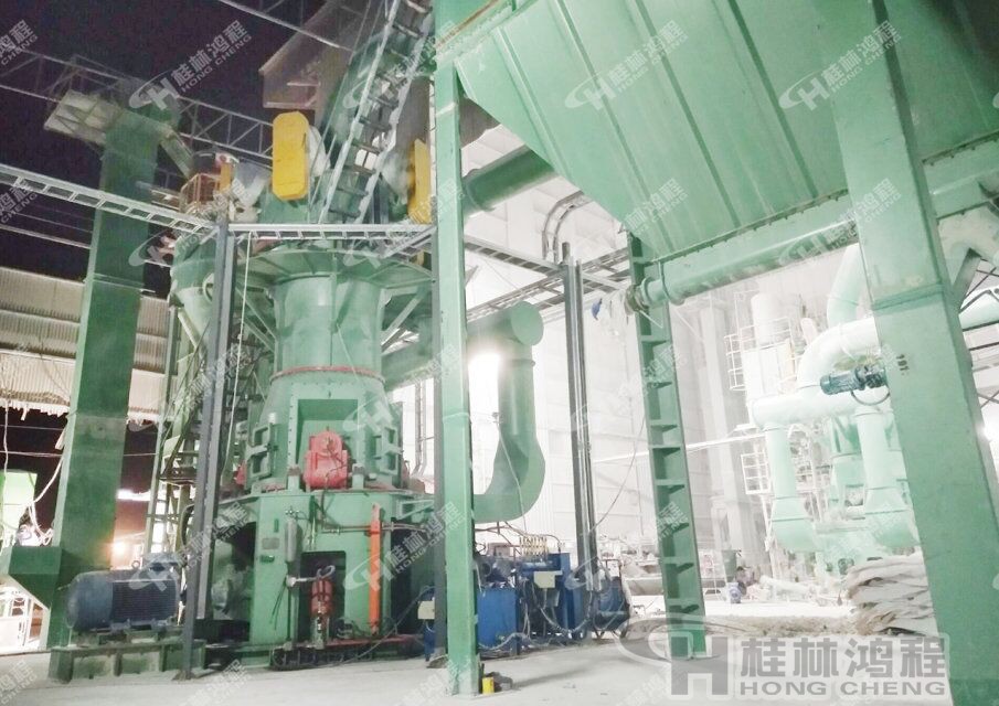 HLMX1100桂林鸿程80-2500目碳酸钙磨粉机 立磨 立磨机 立式磨粉机