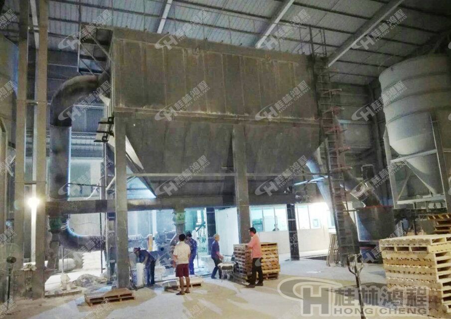 HCH1395超细滑石粉生产设备，滑石磨粉机，桂林鸿程环辊磨