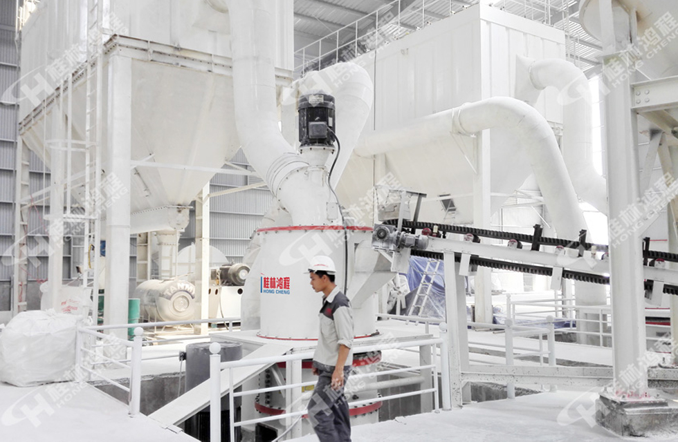 石灰石磨粉机超细磨粉生产线案例