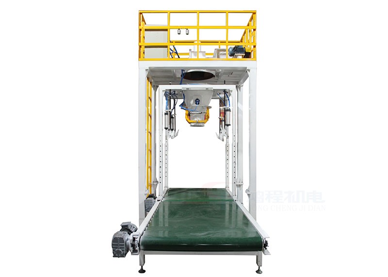 桂林鸿程产品粉体称重包装机 抽气吨袋包装机